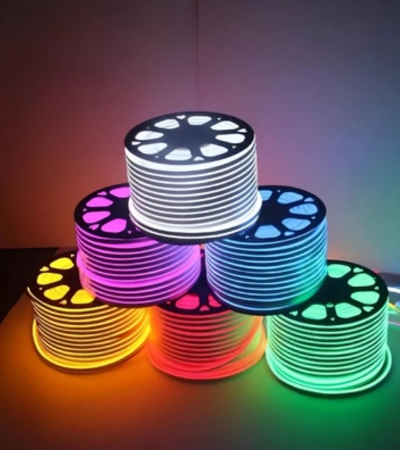 FOREST LIGHTING MANGUERA 12V NEON 612 LUZ 50 MTS 6X12 MM COLOR ROSA PINK