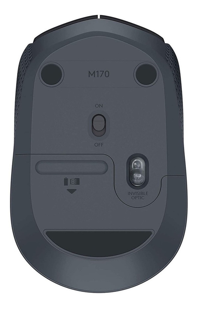 LOGITECH MOUSE WIRELESS INALAMBRICO USB M170 BLACK NEGRO BLISTER