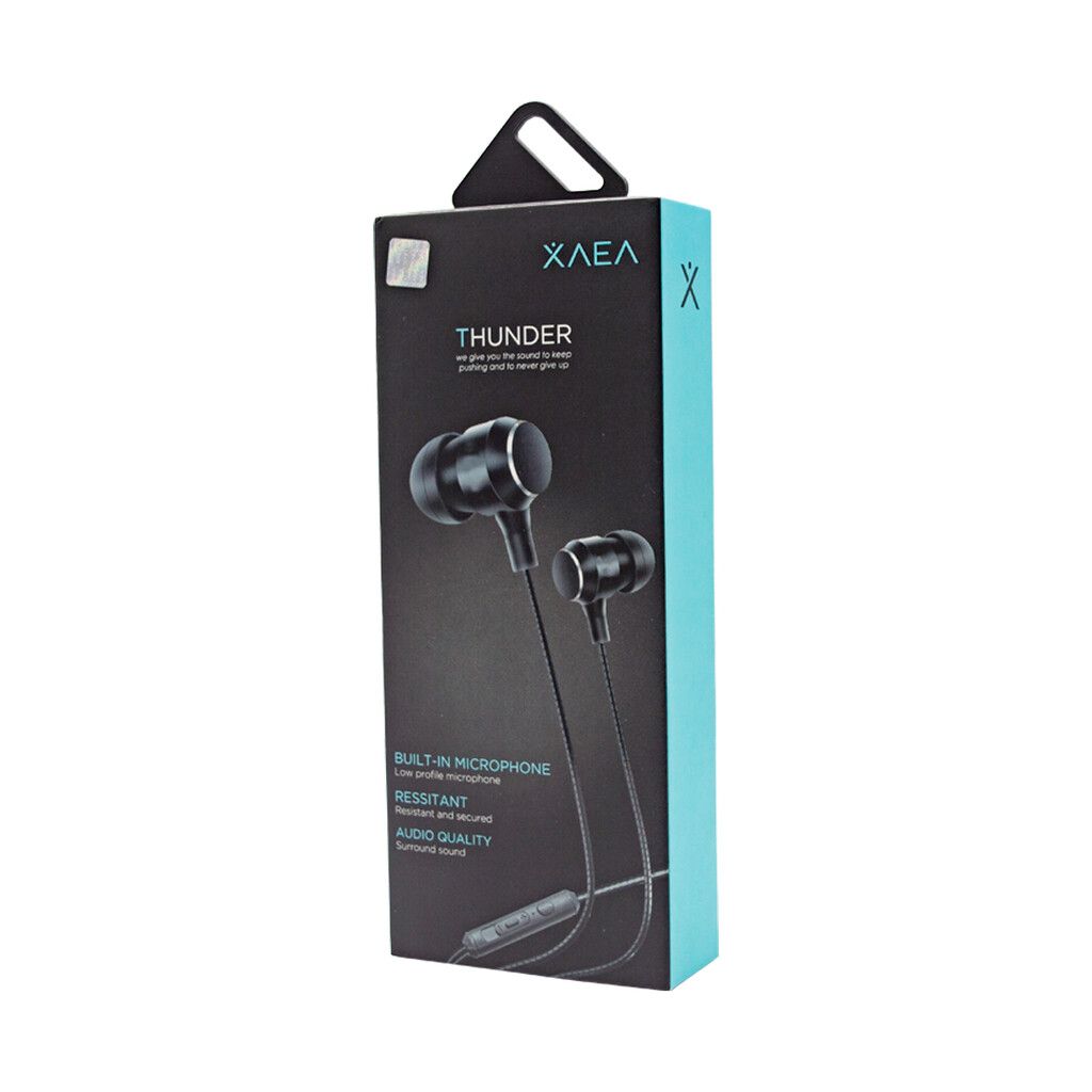 Xaea Auricular Thunder-C 3.5mm Manos Libres Mod39 1mts Con Micrófono