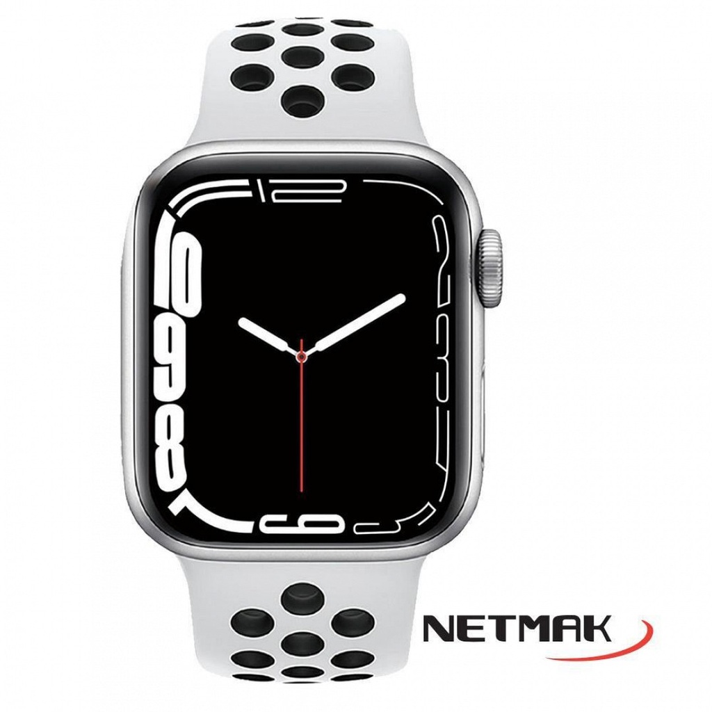 Netmak Nm-Plus-W Smartwatch Plus 1.75" Bluetooth Blanco