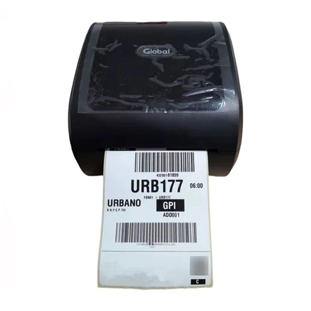 Global Impresora Térmica Etiquetas 20-108Mm Tp-Label4-Usb - Usb 2.0 Con Fuente 220V