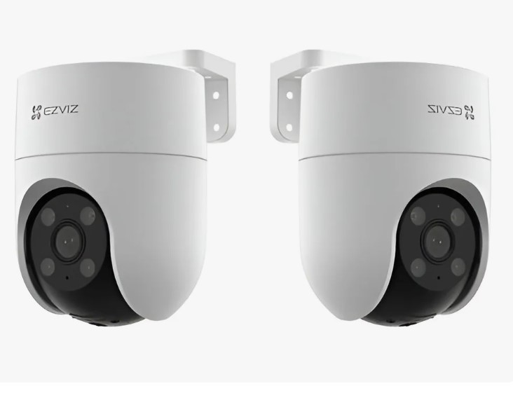 Combo x 2 - Ezviz H8c Full Hd 2 Mpx Color Vu i.a + micro sd 64gb 