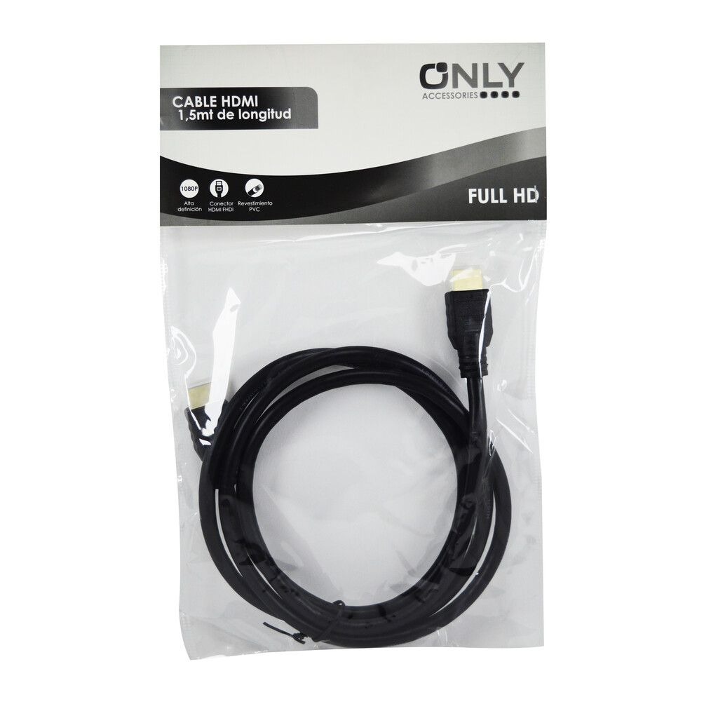Only Cable Hdmi 1.5M 1.4V Full Hd