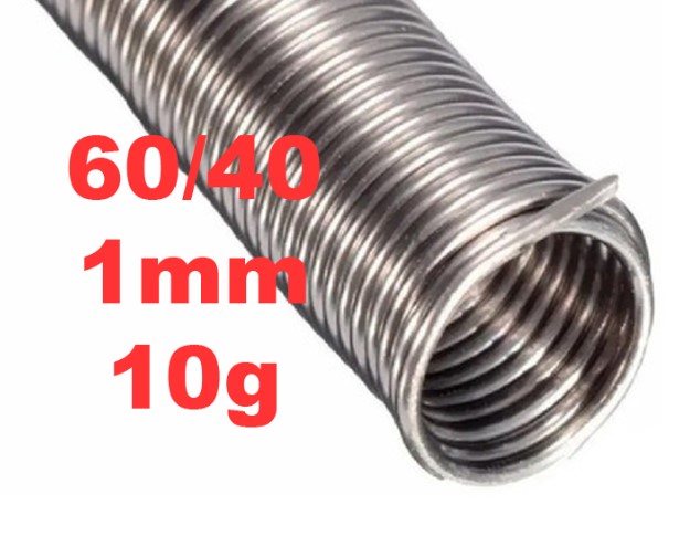 Tubo de estaño 60/40 10gr 1mm