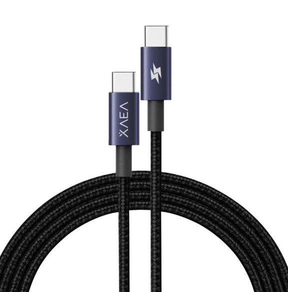 Xaea Hera Cable tipo C a tipo C reforzado Mallado