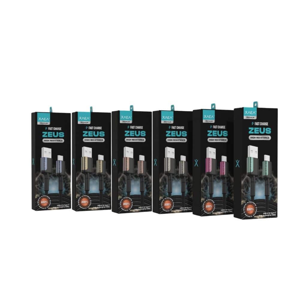 Xaea Cable Usb Modx-103 Zeus Cable Usb A Tipo C 1Mt 110 Hilos Cobre