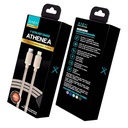 Only Athenea Cable Usb Tipo C A Lightning Beige Ultra Fast 5 Núcleos 1Mt 