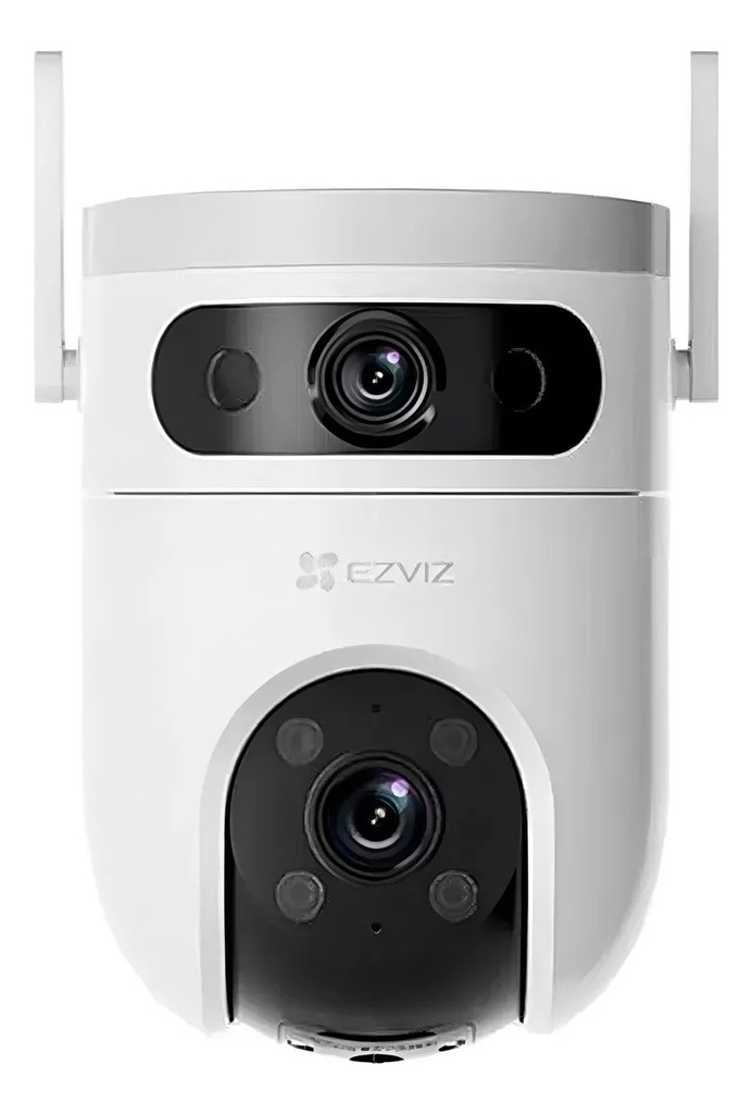 Cámara Seguridad Wifi H9c Doble Lente 3mp Exterior Ezviz Blanco