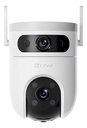 Cámara Seguridad Wifi H9c Doble Lente 3mp Exterior Ezviz Blanco