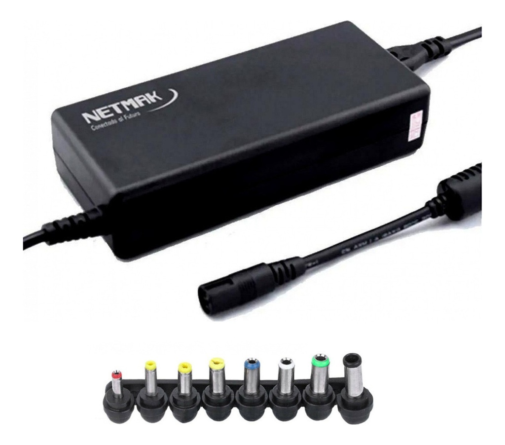 Cargador Universal Notebook Voltaje Automatico 65w 10 Pines
