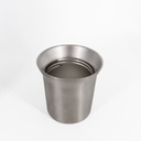 Termo Mate 1 Litro Acero Antideslizante Color Blanco O Negro