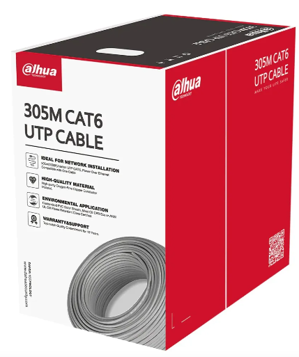 Dahua PFM920I-6UN-CN Bobina UTP CAT6 cat 6 Interior