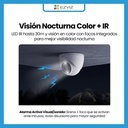 Ezviz cs-h4-h201-1h3wkfl 2.8mm domo 2k wifi exterior