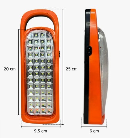 Linterna Led recargable USB 50 leds 220v