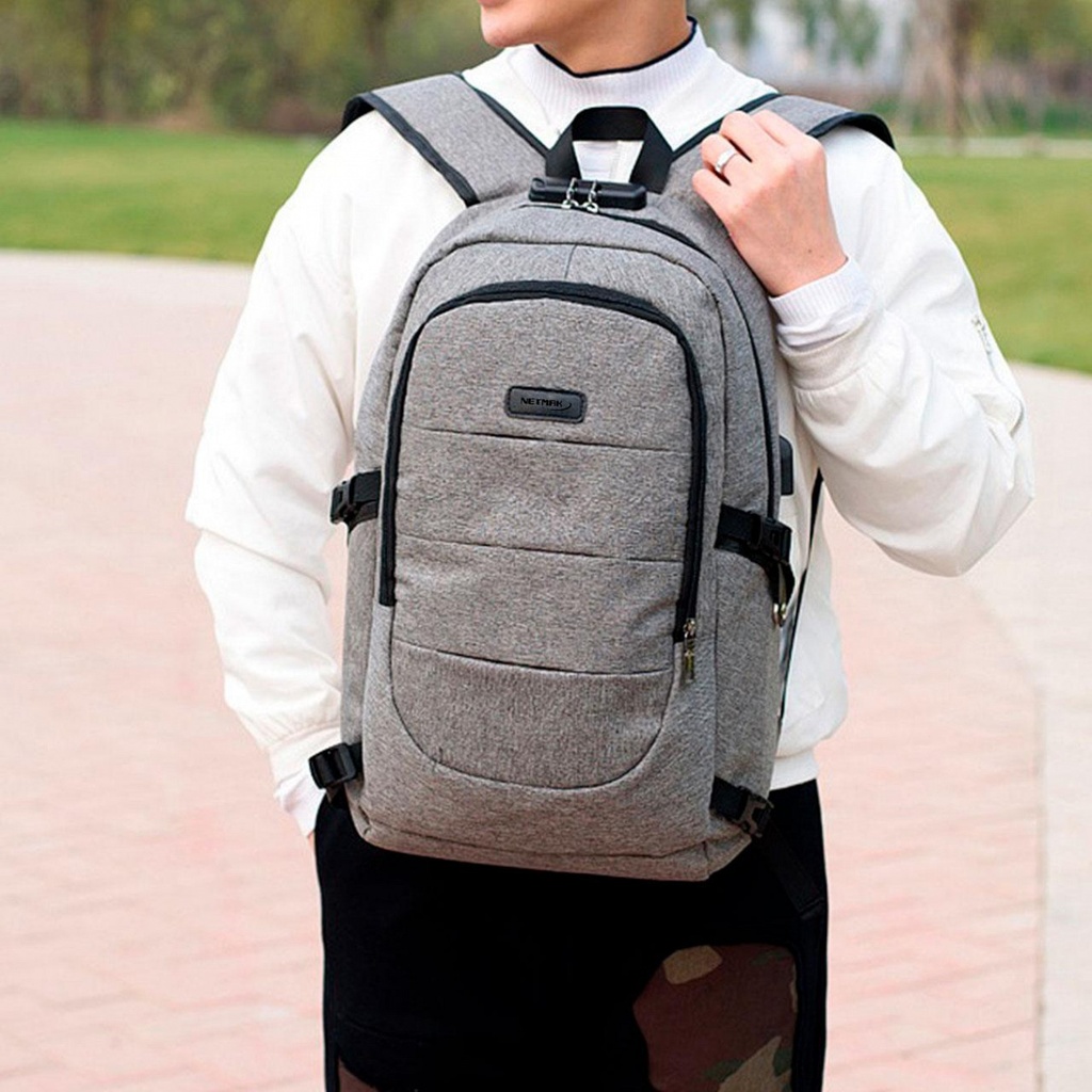 NETMACK NM-MCH18 MOCHILA CANDADO ANTIROBO 