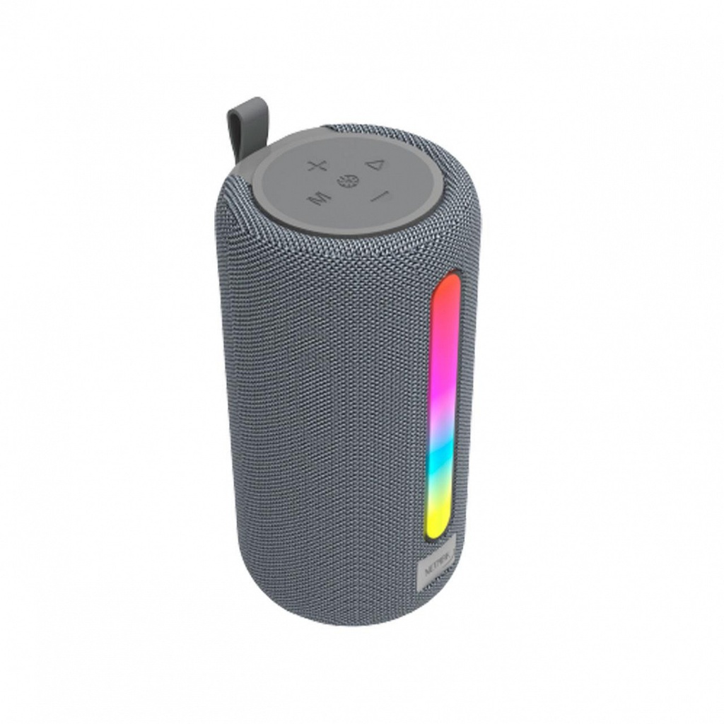 NETMAL NM-MUV PARLANTE BT 5W CON LUZ NEGRO/GRIS 