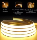 Trefi Neon Flexible Calido 5mtrs certificada 3000k blanco calido 12v