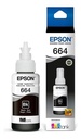 Combo X4 Tintas Epson Original T664 L200 Negro/Cyan/Magenta/Amarillo 70Ml