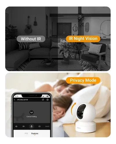 Imou Camara Ip Wifi Imou Dk2 360° 1080p 2mp Audio - Ipc-Dk2-2H1W