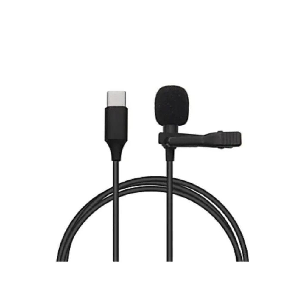 Only Microfono Clip Corbatero Con Cable Tipo C Mic21011