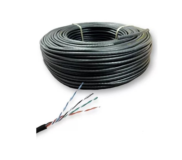 Sudvision Cable Utp Cat5E Exterior 100Mt 70% Cobre Cca