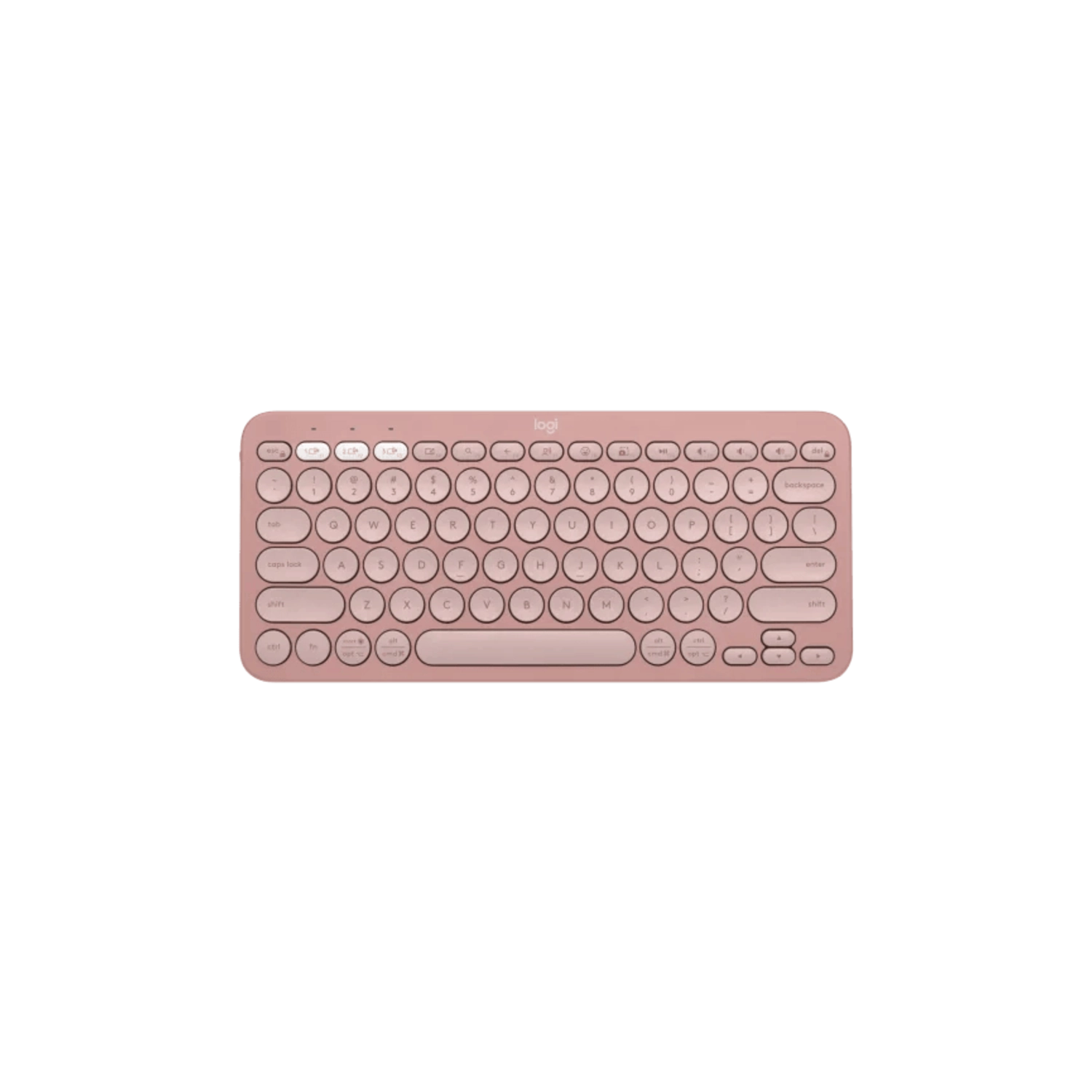 Teclado Inalámbrico Logitech Pebble 2 K380 Rosa
