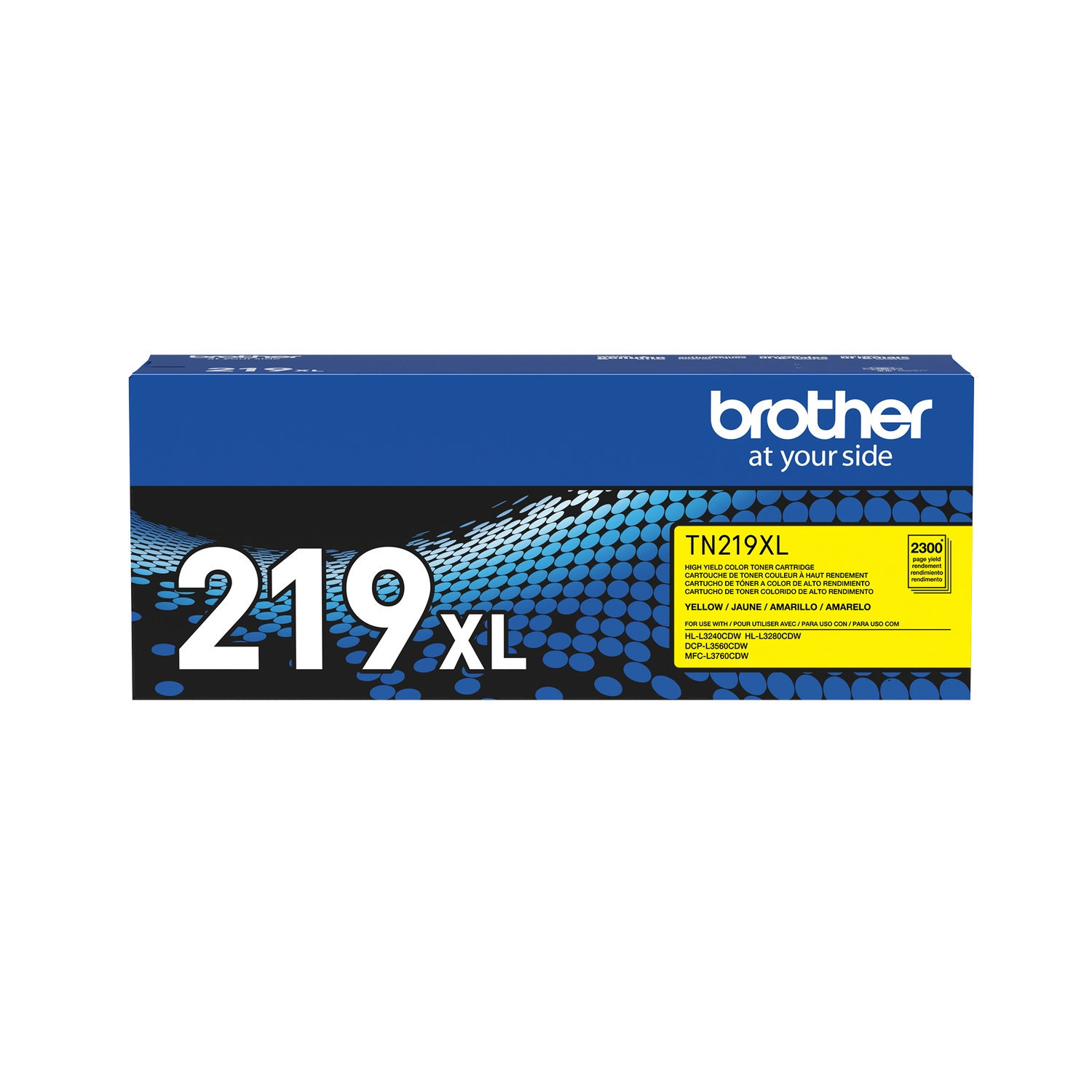 Cartucho Toner Brother Tn219Xl Amarillo