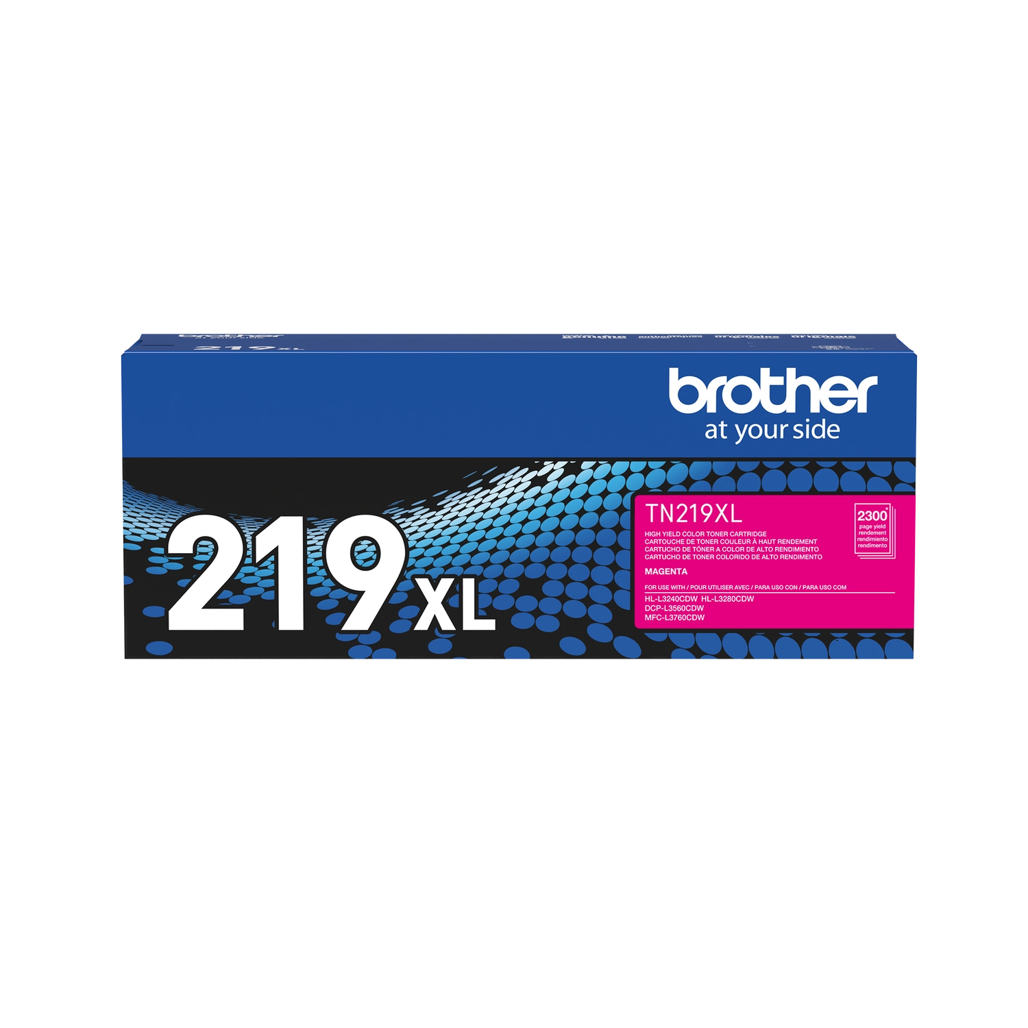 Cartucho Toner Brother Tn219Xl Magenta