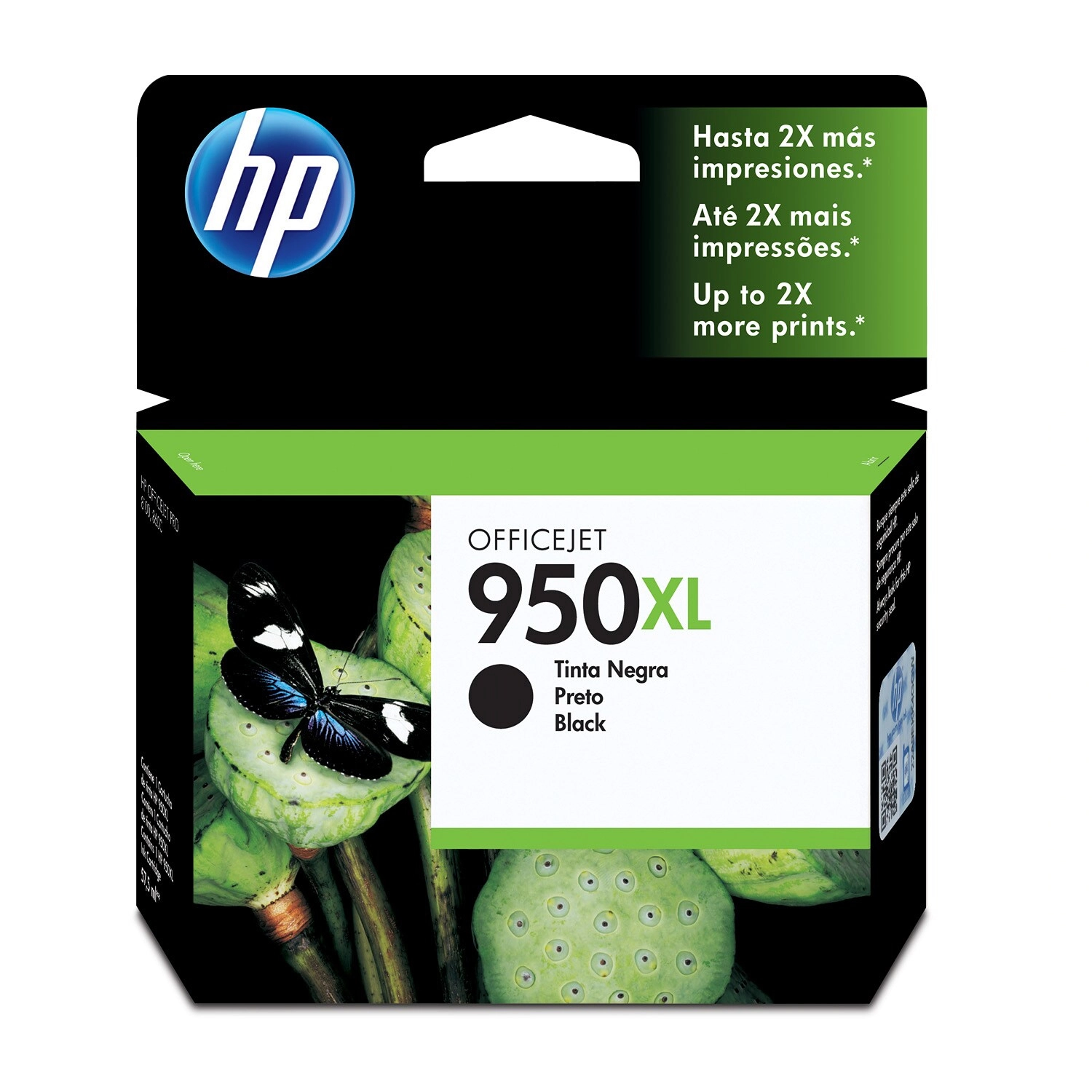 Cartucho De Tinta Hp 950Xl Negro