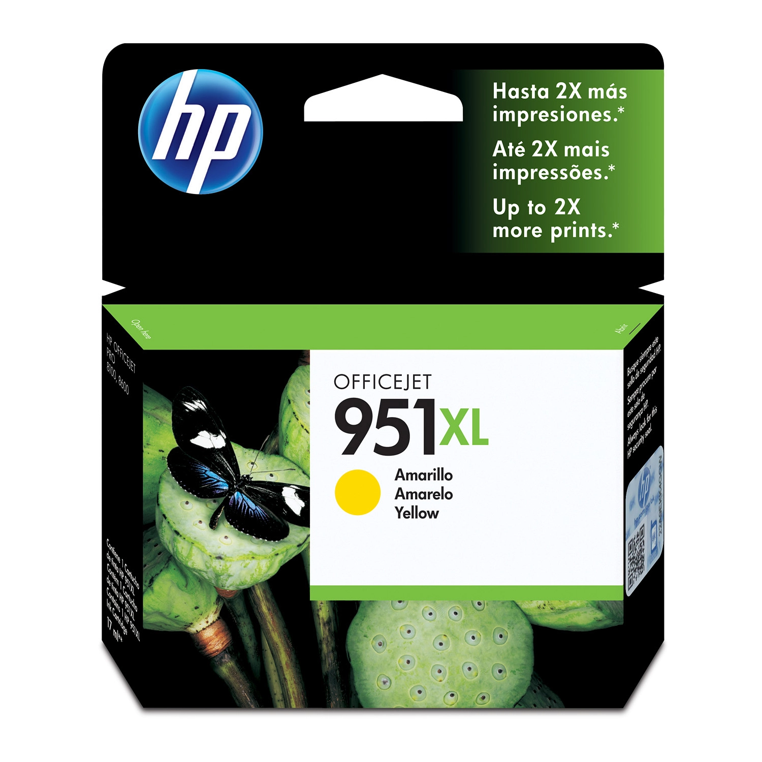 Cartucho De Tinta Hp 951Xl Amarillo