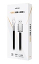 Netmak Nm-124 Cable Usb A Usb Tipo C Con Punta Giratoria