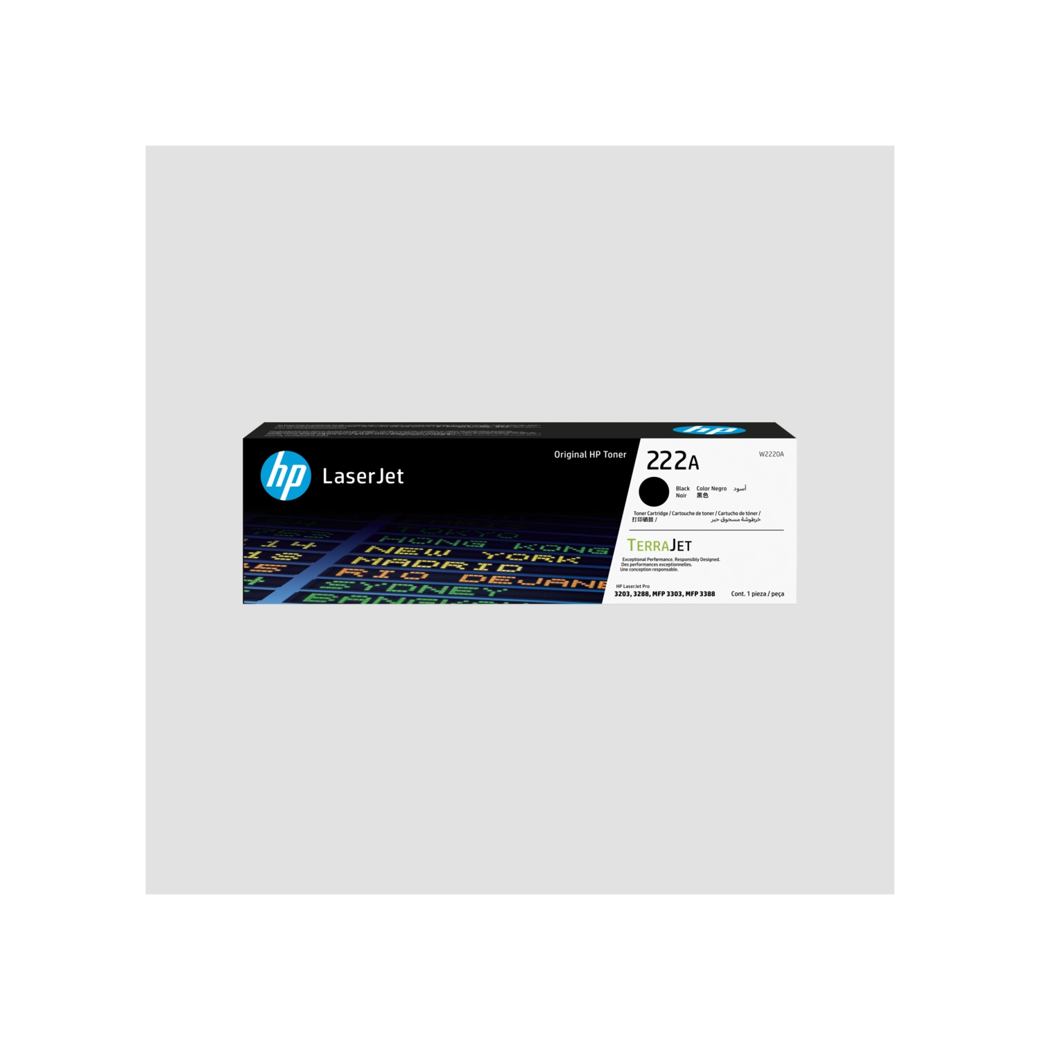 Hp Toner 222A Negro
