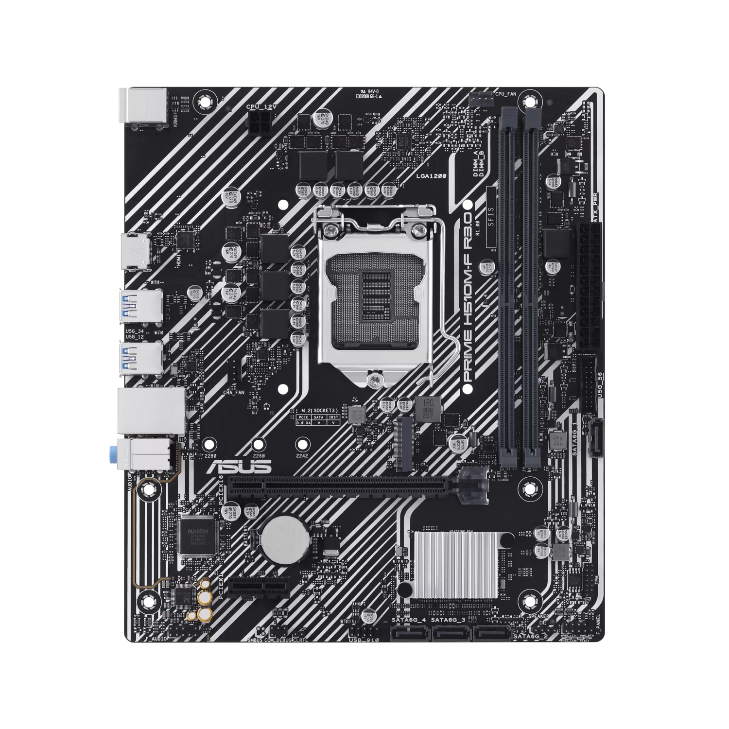 Motherboard Asus Prime H510M-F R3.0  Lga1200 Ddr4