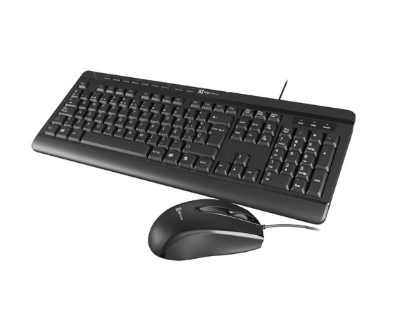 Combo Teclado Y Mouse Con Cable Klipxtreme Kck-251S)