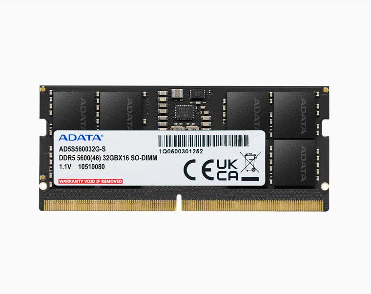 Memoria Sodimm Adata Ddr5 8Gb 5600Mhz Blister (Ad5S56008G-S)