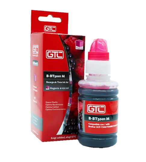 Gtc Tinta Brother 5001 Sistema Continuo Magenta 100Ml