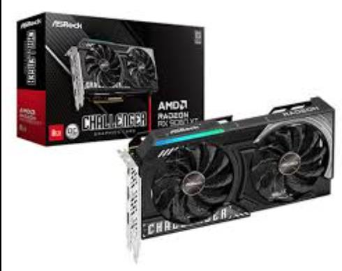 Gpu Asrock Radeon Rx9060 Challenger 8Gb (Vg-9060 Cl8G)