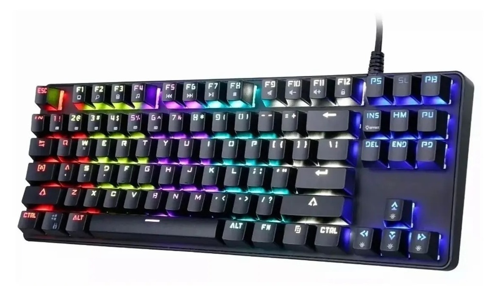 Sentey Teclado Mecanico Gs 530 Fspro Rgb 104 Keys Outemu Red Switch