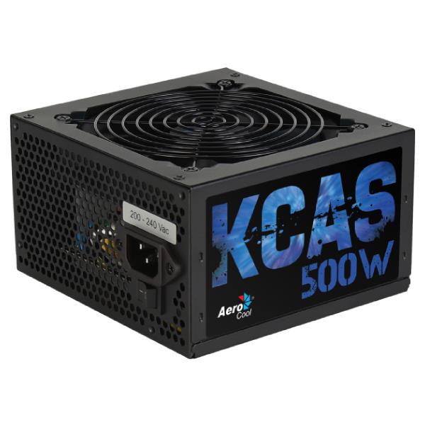 Fuente Aerocool Kcas-500W Real 80 Plus Bronze (Apfc Full Range)