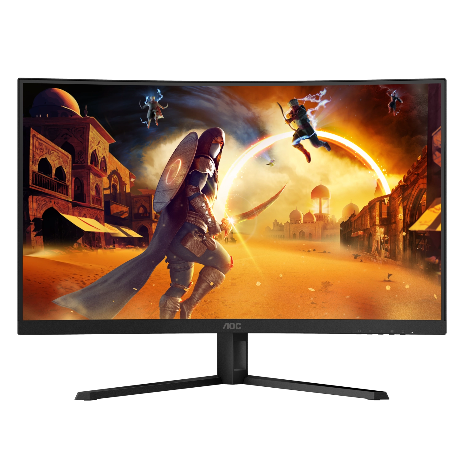 Monitor Aoc Cq32G4Ve 31,5" Va Qhd 180Hz 1Ms Curved Gaming Ficha Usa