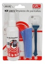 Gtc Adg-002 Kit De Limpieza Lcd Pantallas Monitores Limpiador Cepillo Paño