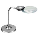 Megalite Zd0128 - Lupa De Escritorio Con Pie 6X Con Led
