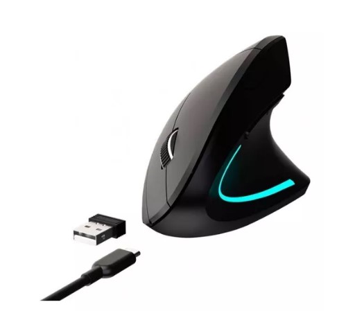 Netmak Nm-Ergo Mouse Vertical Wireless Recargable