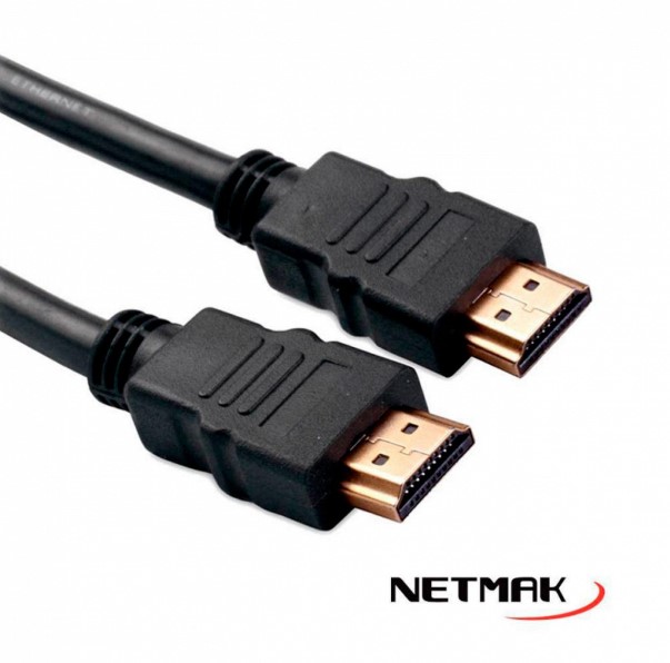 Netmak Nm-C98 Cable Hdmi 4K M/M V2.0 3M