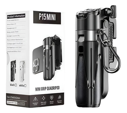 [11295] Soporte Tripode Celular Stick De Selfie Mini Con Estabilizador Y Control Bluetooth P15