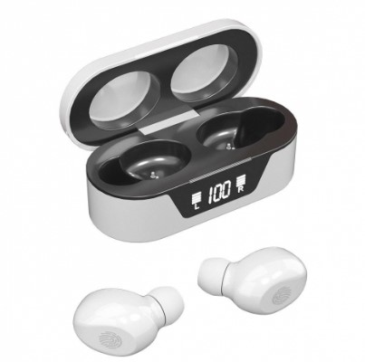 [11350] Netmak Nm-Biza Auricular Bluetooth Touch Con Display Blanco