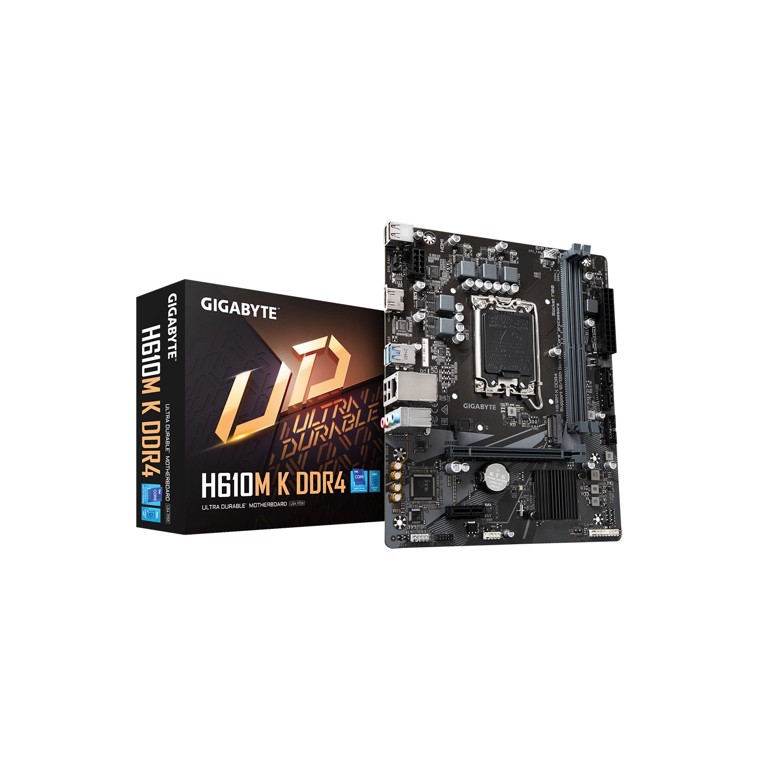 [GIGMOTH610MK4] Motherboard Gigabyte H610M K Ddr4 Lga1700 Ddr4