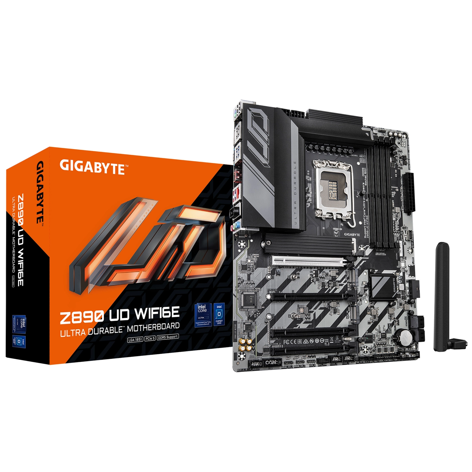 [GIGMOTZ890UDW6] Motherboard Gigabyte Z890 Ud Wifi6E Lga1851 Ddr5