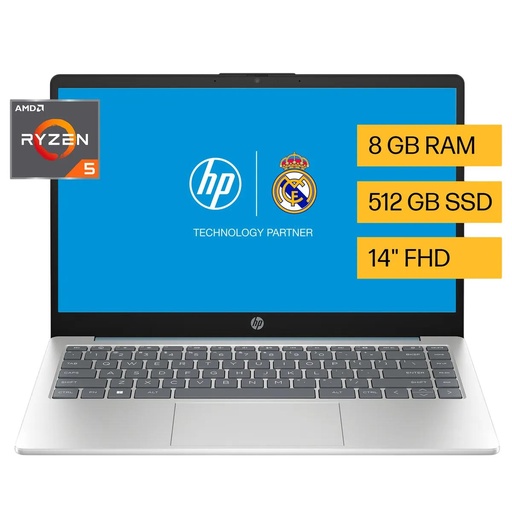 [HP-NOTA4GV3LA] Nb Hp Laptop R5-7520 Fhd 14" 8Gb/512 W11H