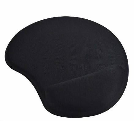 [11443] Only Mouse Pad Gel Apoya Muñeca Negro
